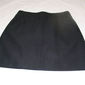 ANN TAYLOR LOFT BLACK WOMEN SKIRT SMALL
